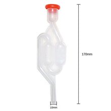 Load image into Gallery viewer, One-way Wine AirLock Beer Brewing Fermentation Check Valve Plastic Air Lock Water Seal Home Winemaking Exhaust Valve Fermenter