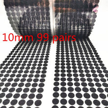 Load image into Gallery viewer, 100Pairs Dots Self Adhesive Fastener Tape 10/15/20/25mm Disc Velcros Adhesive Strong Glue Magic Sticker Round Coins Hook Loop