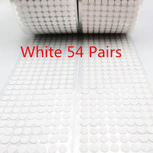 Load image into Gallery viewer, 100Pairs Dots Self Adhesive Fastener Tape 10/15/20/25mm Disc Velcros Adhesive Strong Glue Magic Sticker Round Coins Hook Loop