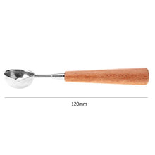 Load image into Gallery viewer, Retro Sealing Wax Furnace Stove Pot Wood Handle Sealing Wax Spoon for Wax Sealing Decorative Wax Stamp Craft Gift