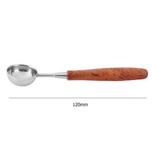 Load image into Gallery viewer, Retro Sealing Wax Furnace Stove Pot Wood Handle Sealing Wax Spoon for Wax Sealing Decorative Wax Stamp Craft Gift