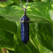 Load image into Gallery viewer, 1PC natural crystal amethyst rose quartz crystal point pendant quartz mineral jewelry couple decoration holiday gift jewelry