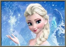 Load image into Gallery viewer, 5D Diamond Painting Mosaic Cartoon Princess Diamond Embroidery Full Round Drill Diy Cross Stitch Children Home Decoration