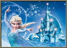 Load image into Gallery viewer, 5D Diamond Painting Mosaic Cartoon Princess Diamond Embroidery Full Round Drill Diy Cross Stitch Children Home Decoration