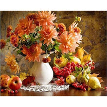 Load image into Gallery viewer, GATYZTORY DIY Painting By Numbers Flowers Canvas Drawing Figure Oil Painting HandPainted Home Decor Gift