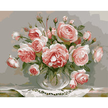 Load image into Gallery viewer, GATYZTORY DIY Painting By Numbers Flowers Canvas Drawing Figure Oil Painting HandPainted Home Decor Gift