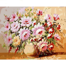 Load image into Gallery viewer, GATYZTORY DIY Painting By Numbers Flowers Canvas Drawing Figure Oil Painting HandPainted Home Decor Gift