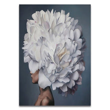 Load image into Gallery viewer, GATYZTORY 60X75cm Oil Painting By Numbers Flower and women DIY Paint by numbers On Canvas Home Decor Frameless Digital Painting