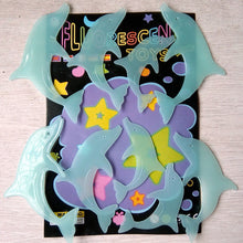 Load image into Gallery viewer, 3D Star and Moon Energy Storage Fluorescent Glow In the dark Luminous on Wall Stickers for Kids Room living room Decal