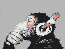 Load image into Gallery viewer, AZQSD Animals Oil Painting By Numbers For Adults Paints By Number Canvas Painting Kits 50x40cm DIY Gift Home Decor