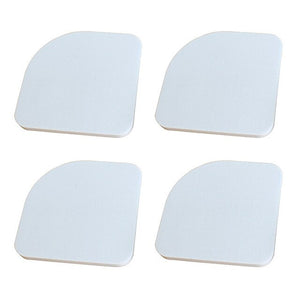 4pcs Multifunction Refrigerator Washing Machine Pad Anti Vibration Mat Non-slip Mats Stand Refrigerator Washing Machine Pads