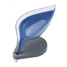 Load image into Gallery viewer, Storage Rack Shape Cleaning Suction Holder bathroom Case Supplies Plate Creative Soap Dish Sink Cup Brush Drain Leaf Box gadgets
