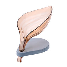 Load image into Gallery viewer, Storage Rack Shape Cleaning Suction Holder bathroom Case Supplies Plate Creative Soap Dish Sink Cup Brush Drain Leaf Box gadgets
