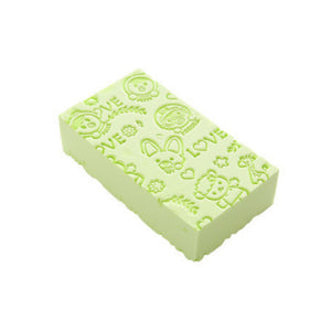 Bath Sponge Lace Printed Scrub Shower Baby Bath Scrubber Exfoliating Beauty Skin Care Sponge Face Cleaning Spa Bath Ball 1pc