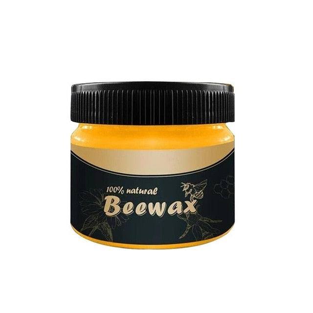 1 PCS Wood Seasoning Beewax Wood Care Wax Solid Wood Maintenance Cleaning Furniture Waterproof Wear-Resistant Furniture Care Wax