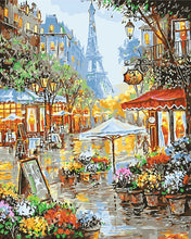 Load image into Gallery viewer, HUACAN Painting By Numbers Scenery DIY Oil Coloring By Numbers Street Landscape Canvas Paint Art Pictures Home Decor
