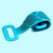 Load image into Gallery viewer, Magic Silicone Brushes Bath Towels Rubbing Back Mud Peeling Body Massage Shower Extended Scrubber Skin Clean Shower Brushes
