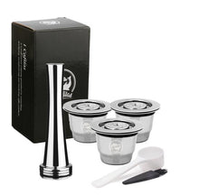 Load image into Gallery viewer, iCafilas Vip Link For Nespresso Reutilisable Refillable Capsule Crema Espresso Reusable New Refillable For Nespresso
