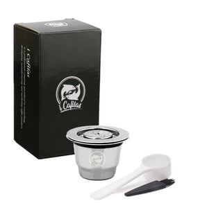 iCafilas Vip Link For Nespresso Reutilisable Refillable Capsule Crema Espresso Reusable New Refillable For Nespresso